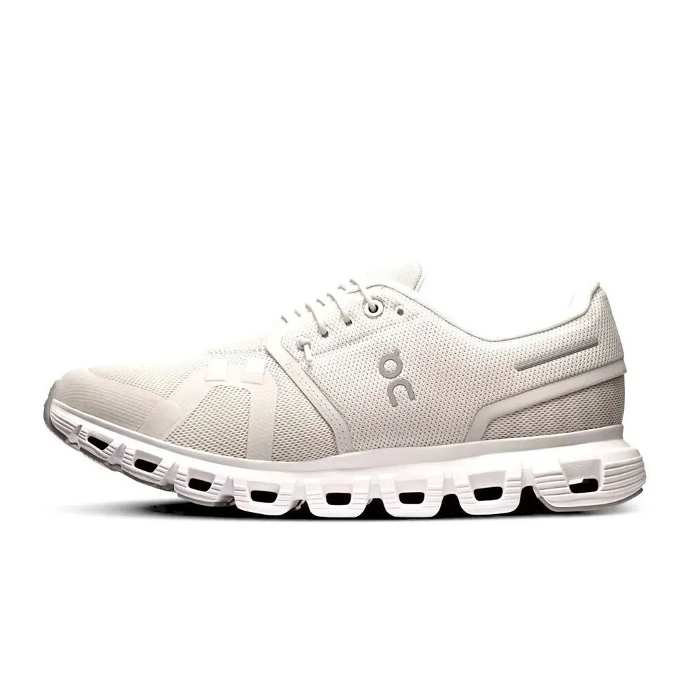On Running Cloud 6 Pearl White (Women's)-3WF10060755-US 8.5